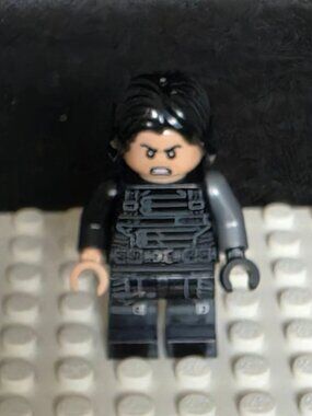 LEGO Winter Soldier Minifigure Black Hands & Holster Marvel